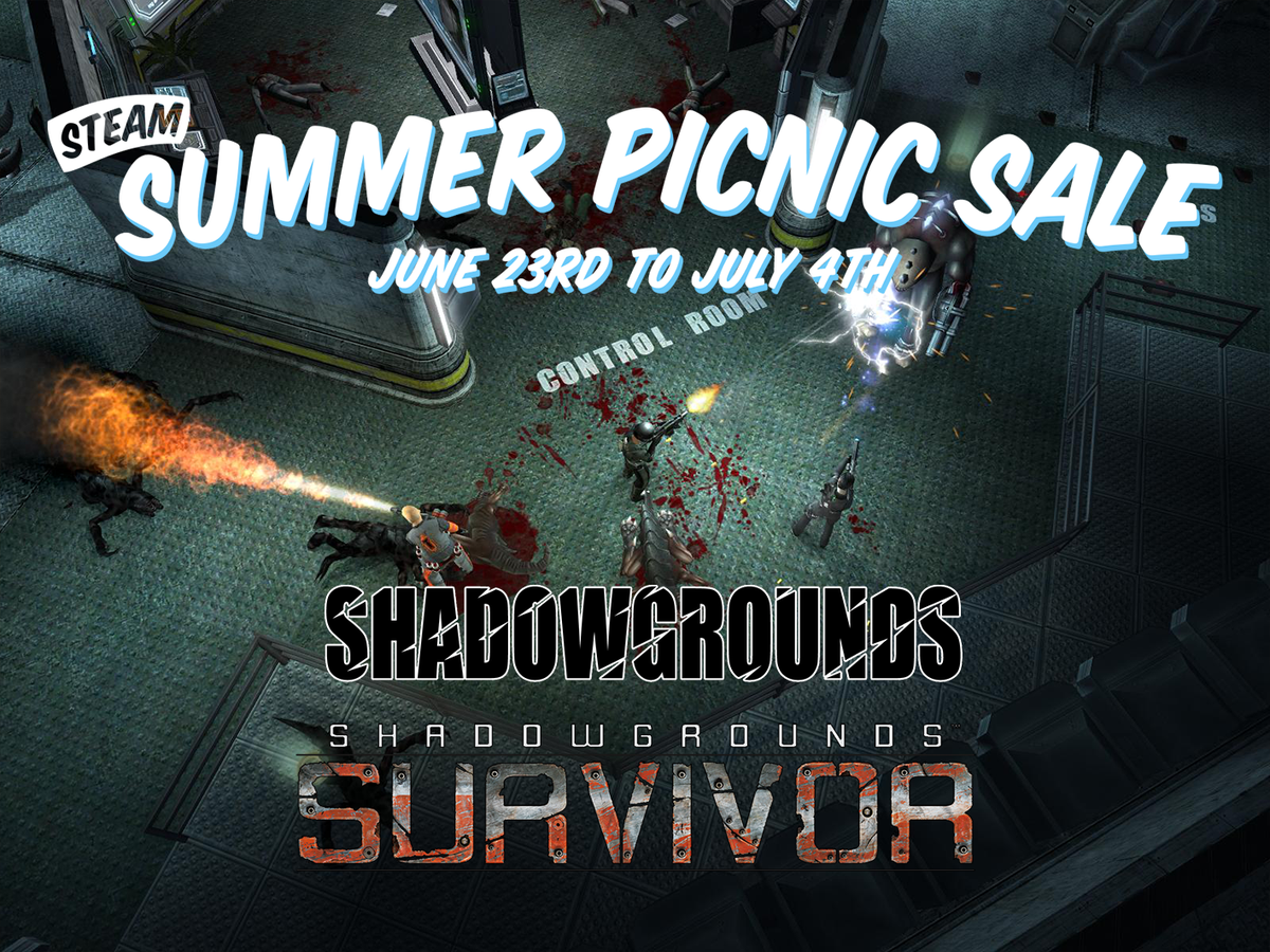 Frozenbyte's tweet photo. Ready for adrenaline-pumping sci-fi action?! #Shadowgrounds games 90% off
https://t.co/vfaBisrST0 #SteamSummerSale! https://t.co/1z7cdqpiCm