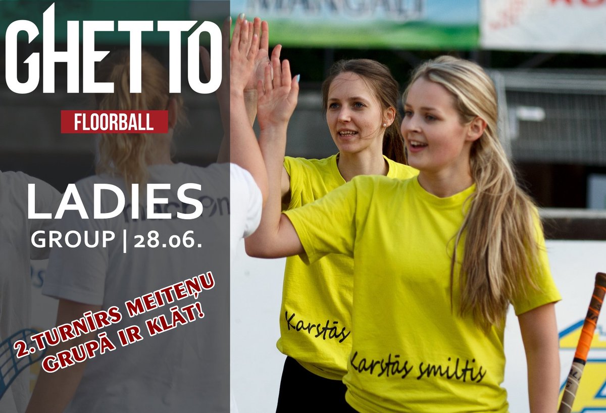 Jau rīt Grīziņā - 2. sieviešu jeb LADIES group turnīrs! :) #GhettoFloorball