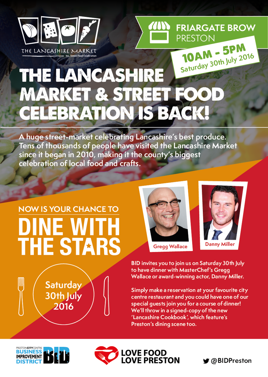 BIDPreston's tweet image. #Preston celebrates 'Love Food Love Preston': bidpreston.co.uk/events/dine-wi…