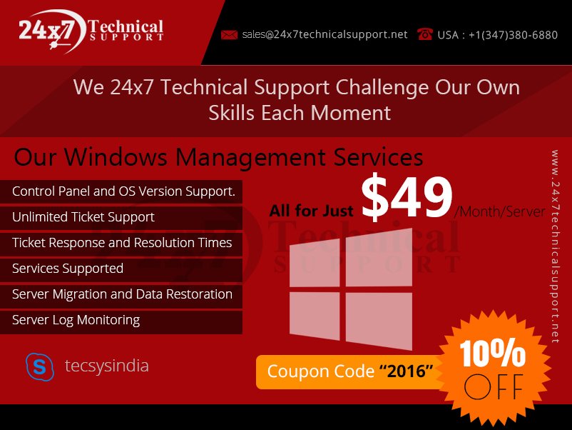 TecsysSolutions's tweet image. #WindowsServermanagement