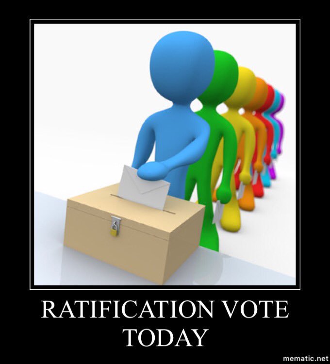 OPSEULocal472's tweet image. #ratificationvote #today #YES #wedidit #firstcontract  #dedicated #teamwork #perseverance