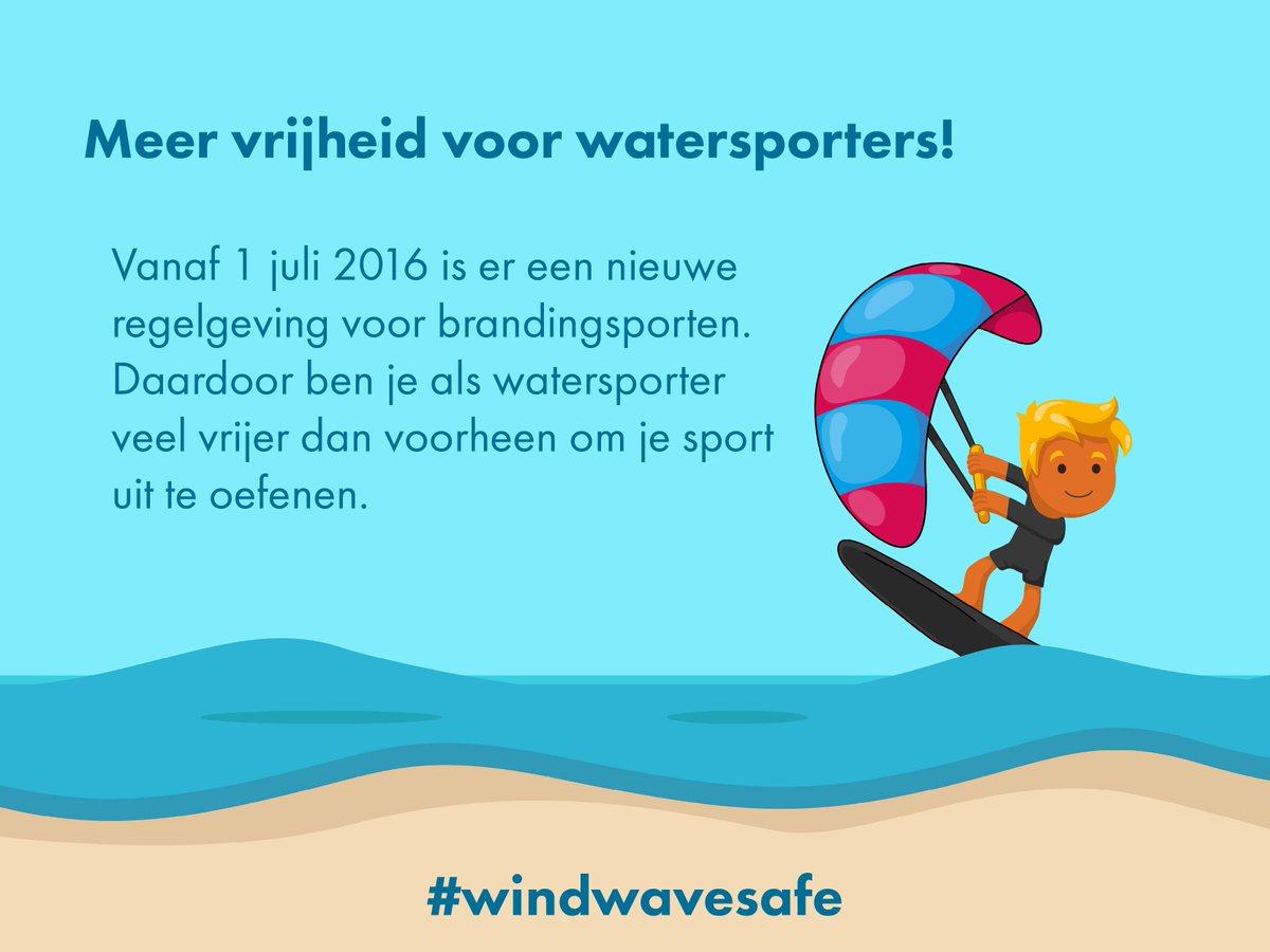 FODMobiliteit's tweet photo. Vanaf 1 juli 2016 is er een nieuwe #regelgeving voor #brandingsporten. #windwavesafe Check https://t.co/btV1wlSoqK https://t.co/cHewjl8BIh