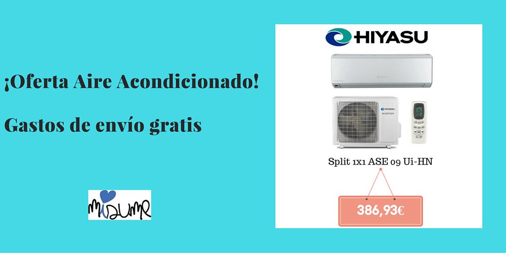 misume_es's tweet photo. #Buenosdías No te pierdas nuestras ofertas en aire acondicionado.ENVIO GRATIS!https://t.co/y4p4I1WbI8 https://t.co/e6pVHCwor6