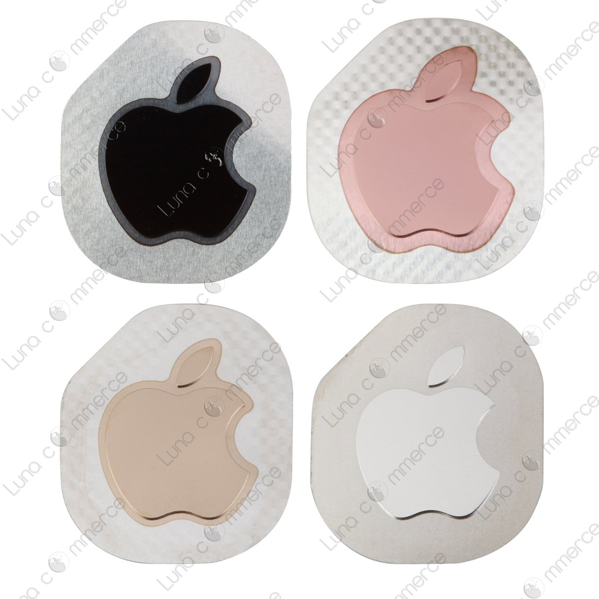 Apple iPhone 6 /iPhone 6 Plus /iPhone 6S / iPhone 6S Plus Stainless steel Logo in Back Cover Original New