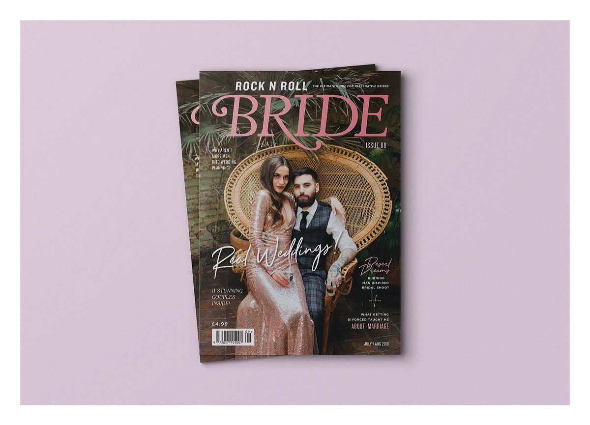 blondierocksuk's tweet photo. The next issue of @RocknRollBride is now available to pre-order! We are so excited to be featuring in this issue 💕 https://t.co/TtTMXAJI9E