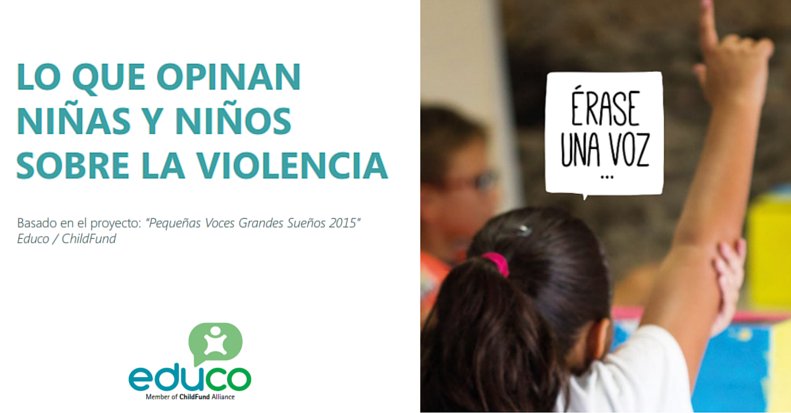 platdeinfancia's tweet photo. Informe Érase una voz… Lo que opinan niñas y niños sobre la violencia contra la infancia https://t.co/sSP67WFP9v https://t.co/swk4hiqc1h