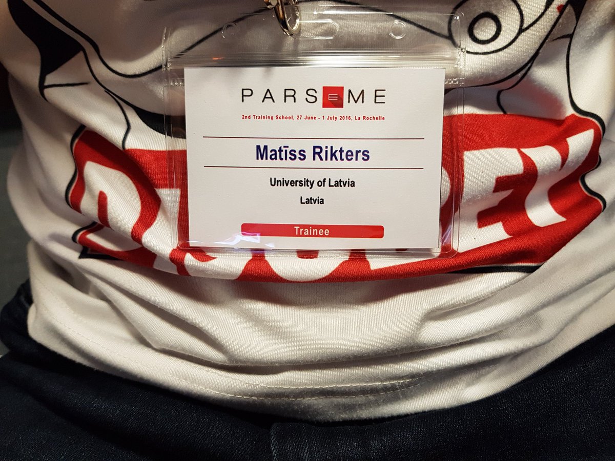 M4t1ss's tweet image. Here we go again! This time - #ParseME Training School for #parsing and #multiword #expressions
