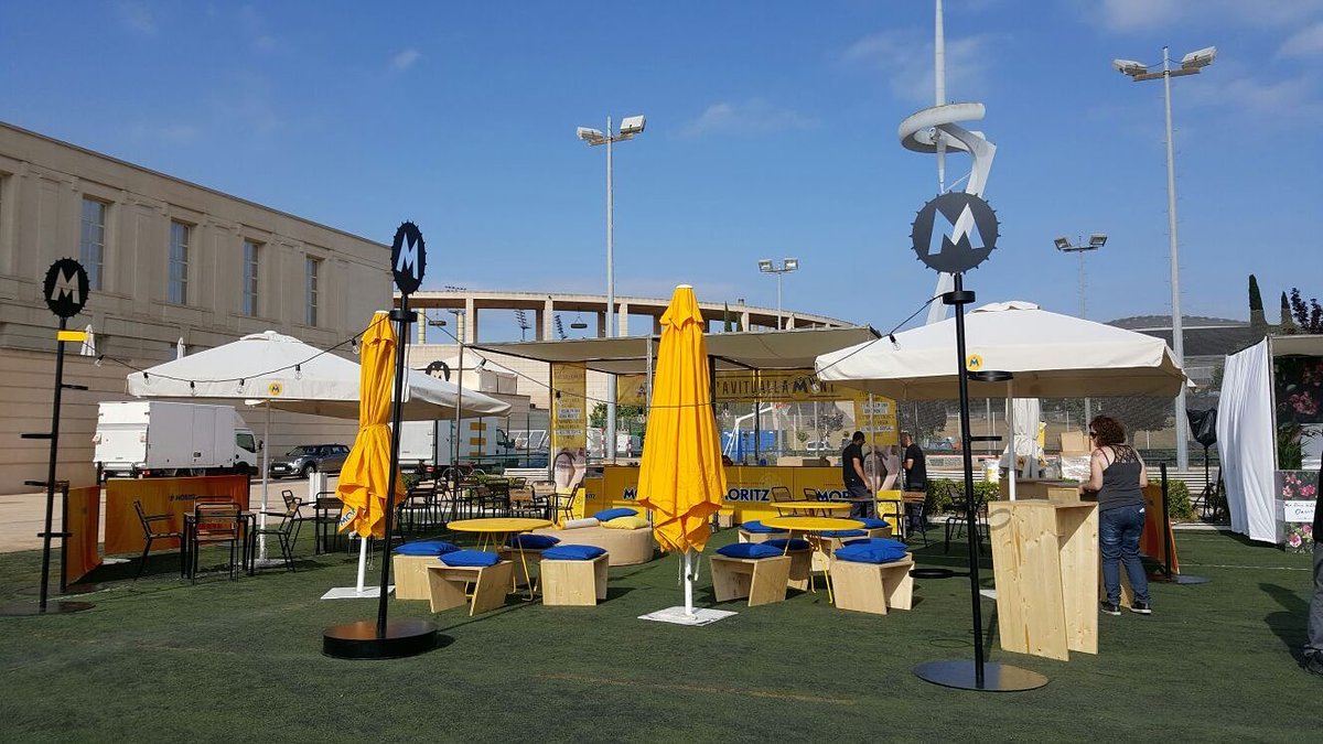 MoritzBarcelona's tweet photo. Bon dia! Ens despertem amb tot a punt per donar el tret de sortida a la @080_bcn_fashion! 
#moritz080 https://t.co/q0n7MgZmdJ