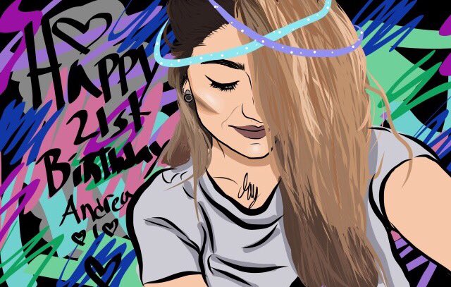 tryxerussett's tweet photo. @AndreaRussett Happy 21st!!! 😍😍 I CANT BELIEVE YOU 21!! OML! ❤️���� https://t.co/hS3XiN0Vq3