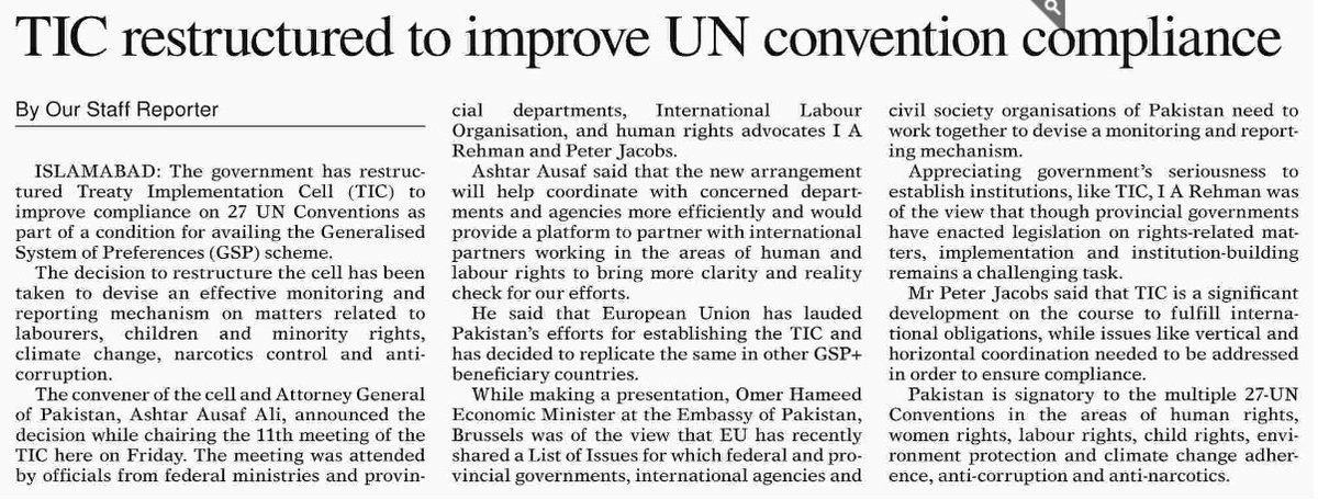 TICpak's tweet photo. .@unwomenpak, @ilo, PWF, NHRCP included in TIC
https://t.co/wrjvfpWaHY
@kdastgirkhan @AhmedFasih https://t.co/uyHRVDtYED