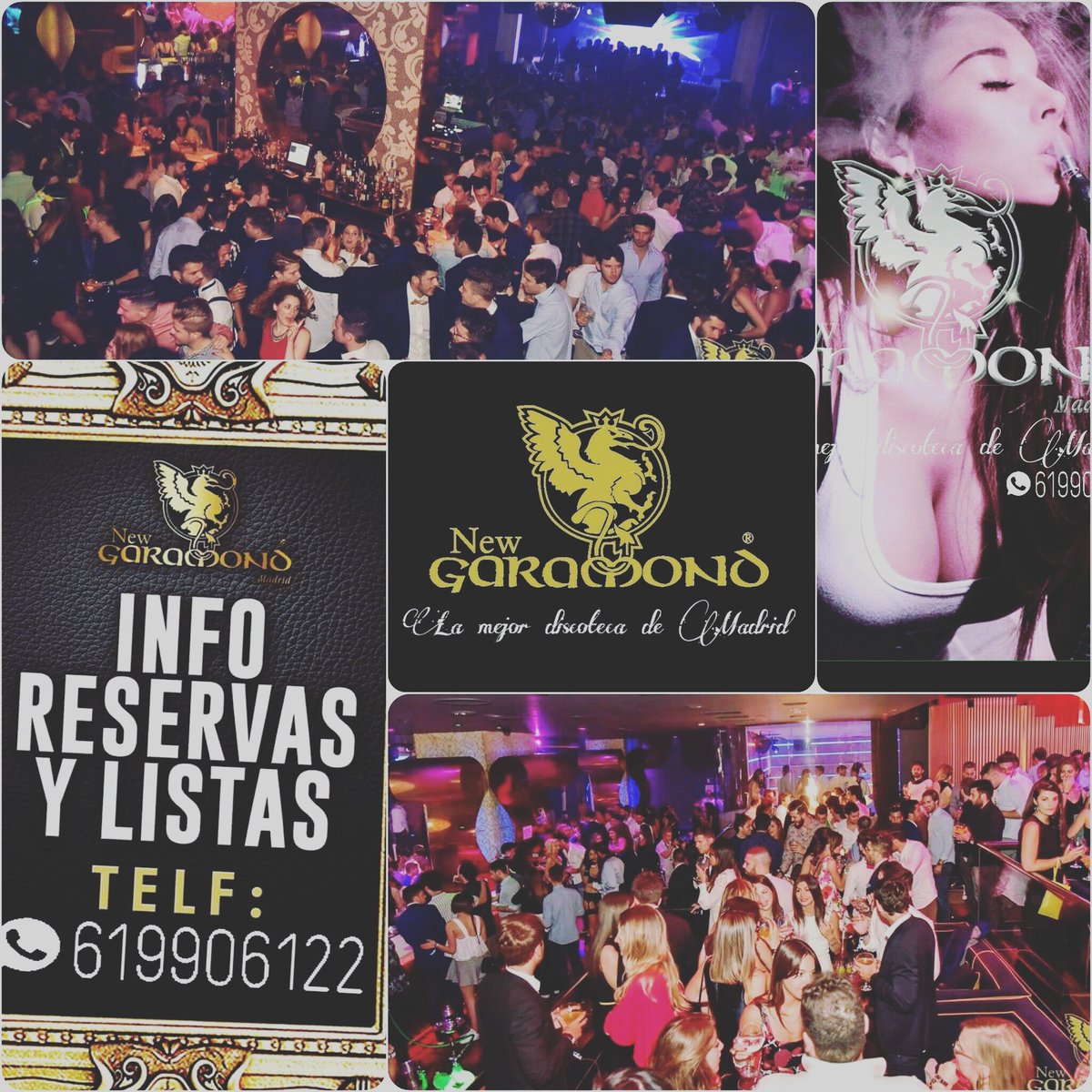 🔶 NEW GARAMOND 🔶 La mejor discoteca de Madrid.
Viernes y sábados: Chicas GRATIS + COPA por listas VIP 
619906122
