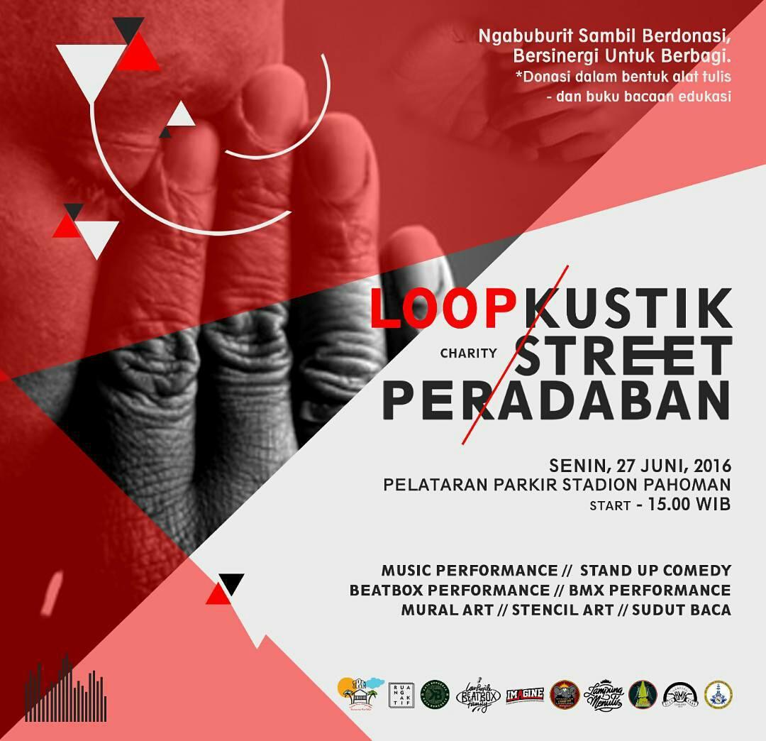 Bergaul, berbaur yuk di #streetperadaban