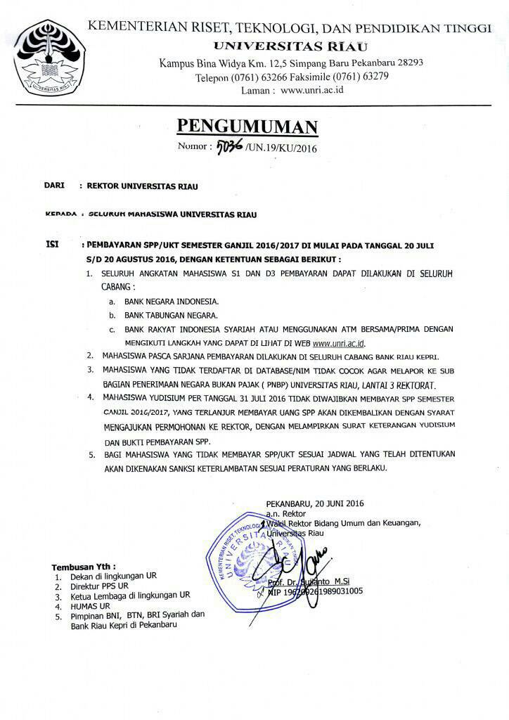 bemfhunri's tweet photo. BEM FH UR (Info) !! 
RALAT INFO pembayaran UKT smster ganjil 2016/2017 mulai tanggal 20 juli - 20 agustus 2016 https://t.co/EhFBo52Qfd