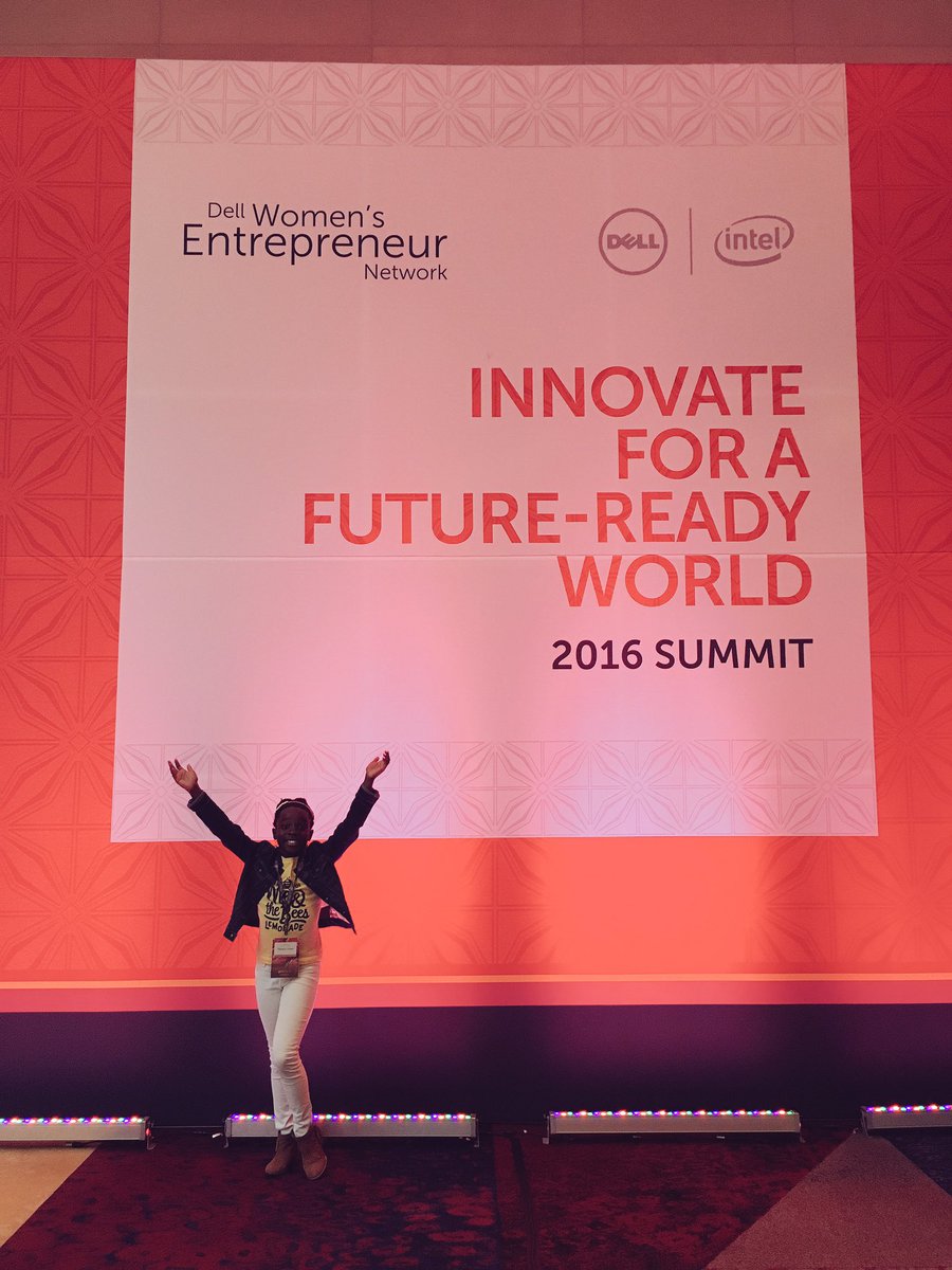 I am so ready and so inspired! I ❤️ #DWEN (Dell Women's Entrepreneur Network.  Cape Town, South Africa