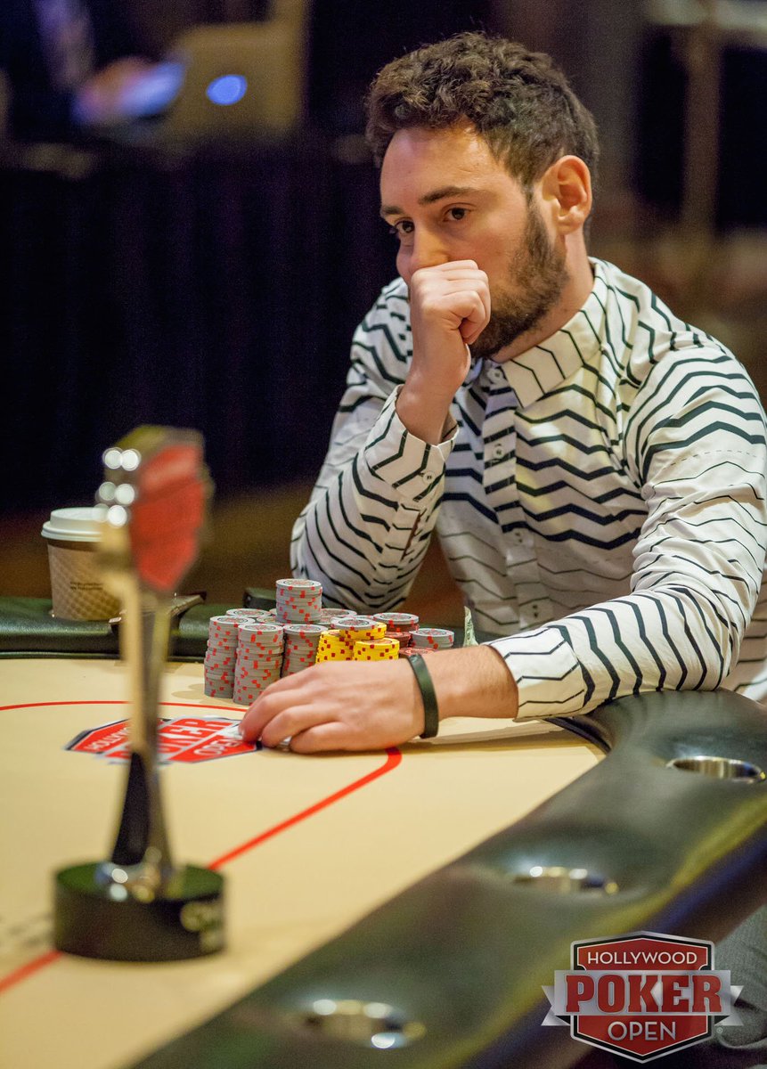 BillBruce's tweet photo. Aaron Mermelstein @aaronmermelpokr is our "2nd" place finisher @hwpokeropen @MResort Greta Run! #HPOS4 https://t.co/gKQNCv6w78