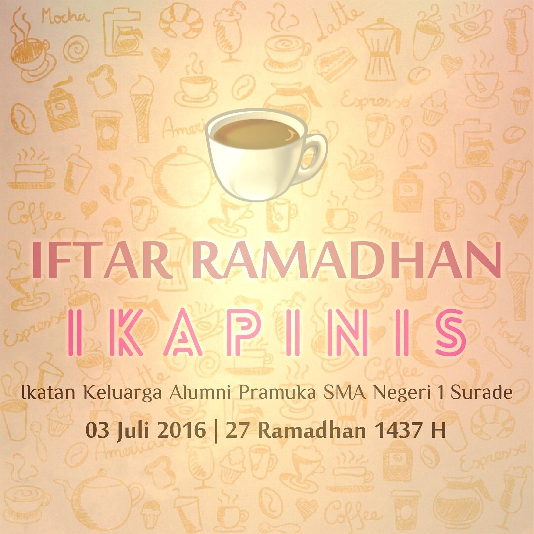 Sementara baru <a href="/GP_sman1surade/">#PramukaSman1Surade</a> yg mengadakan acara bukber. IASIS belum ada kabar.