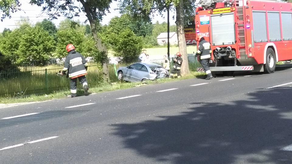 #Wypadek #GminaWiązowna #DK17 #Majdan