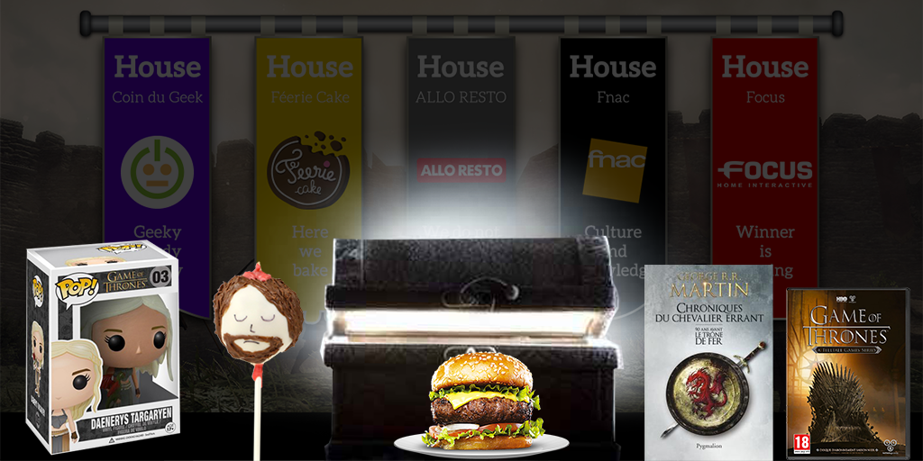 JustEatFr's tweet photo. FOLLOW + RT jusqu'à 16h pour tenter de gagner le Pack #GoTaWin offert par @coindugeek @FeerieCake @Fnac @FocusHome ! https://t.co/ElUJ8DnZ8P