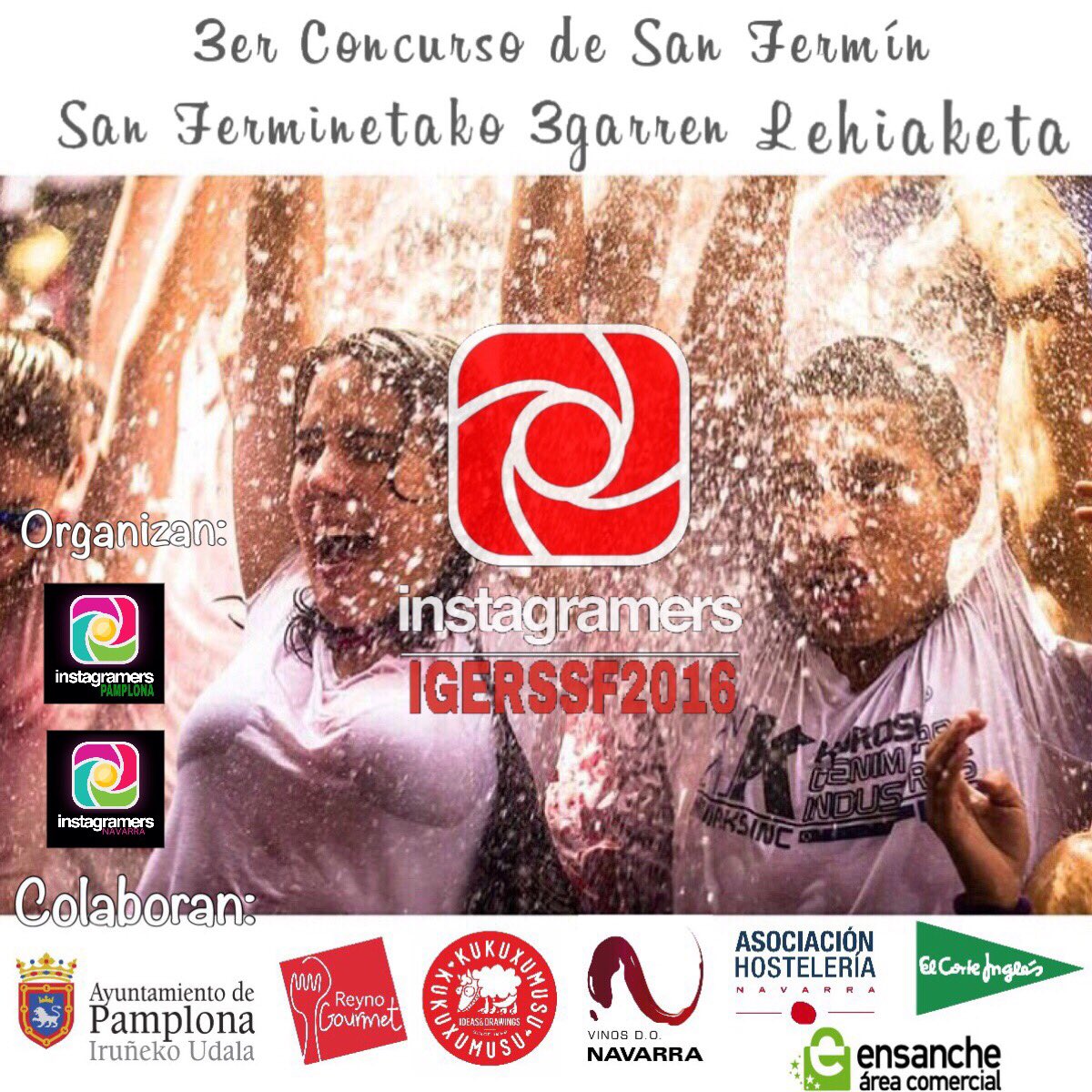igerspamplona's tweet photo. Un año más, aquí está nuestro concurso para San Fermín!! Participa!! https://t.co/ai1FSAYe8u
