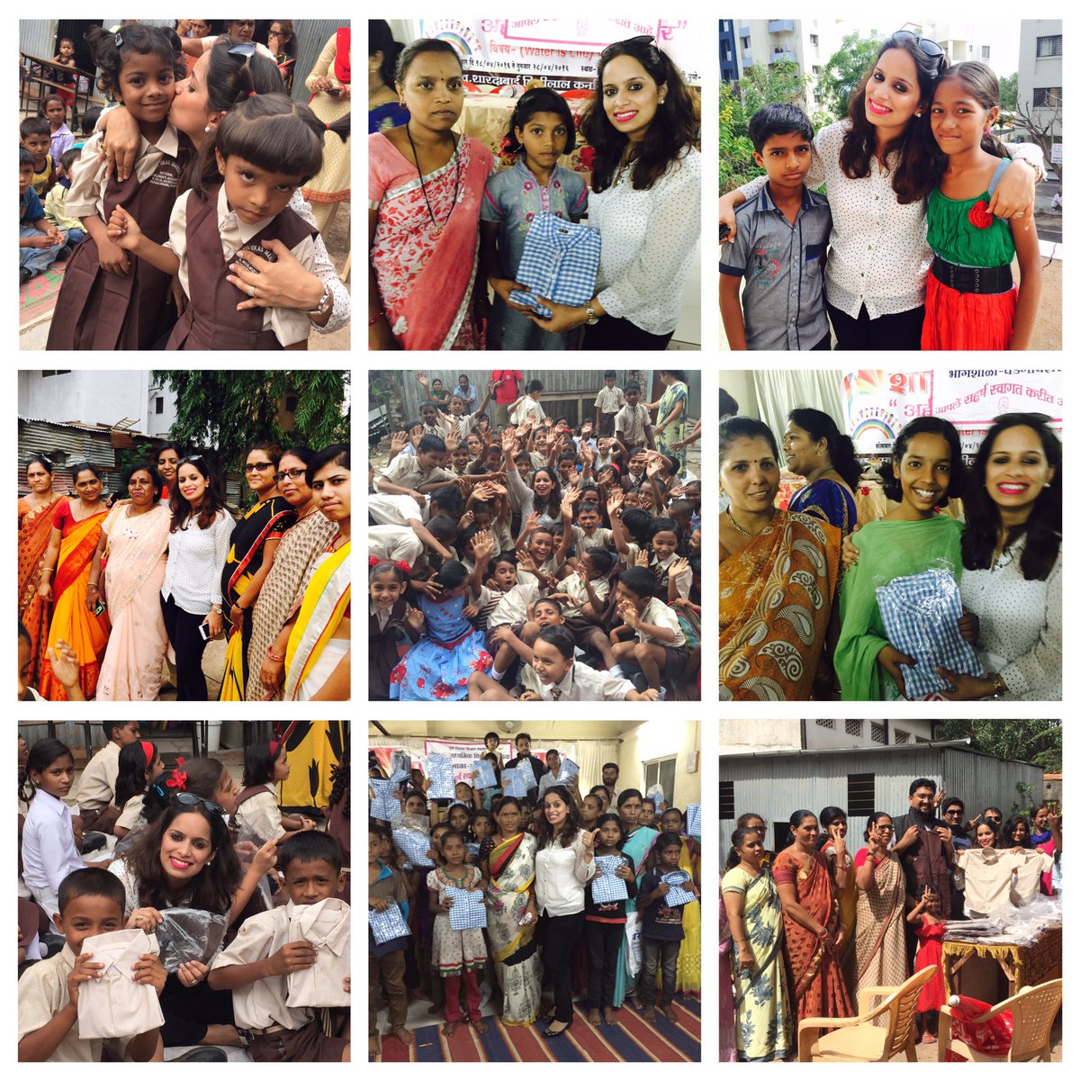 Pune, I am extremely thankful 4 ur immense support in contributing 4 uniforms &amp; these lil smiles says everything !!