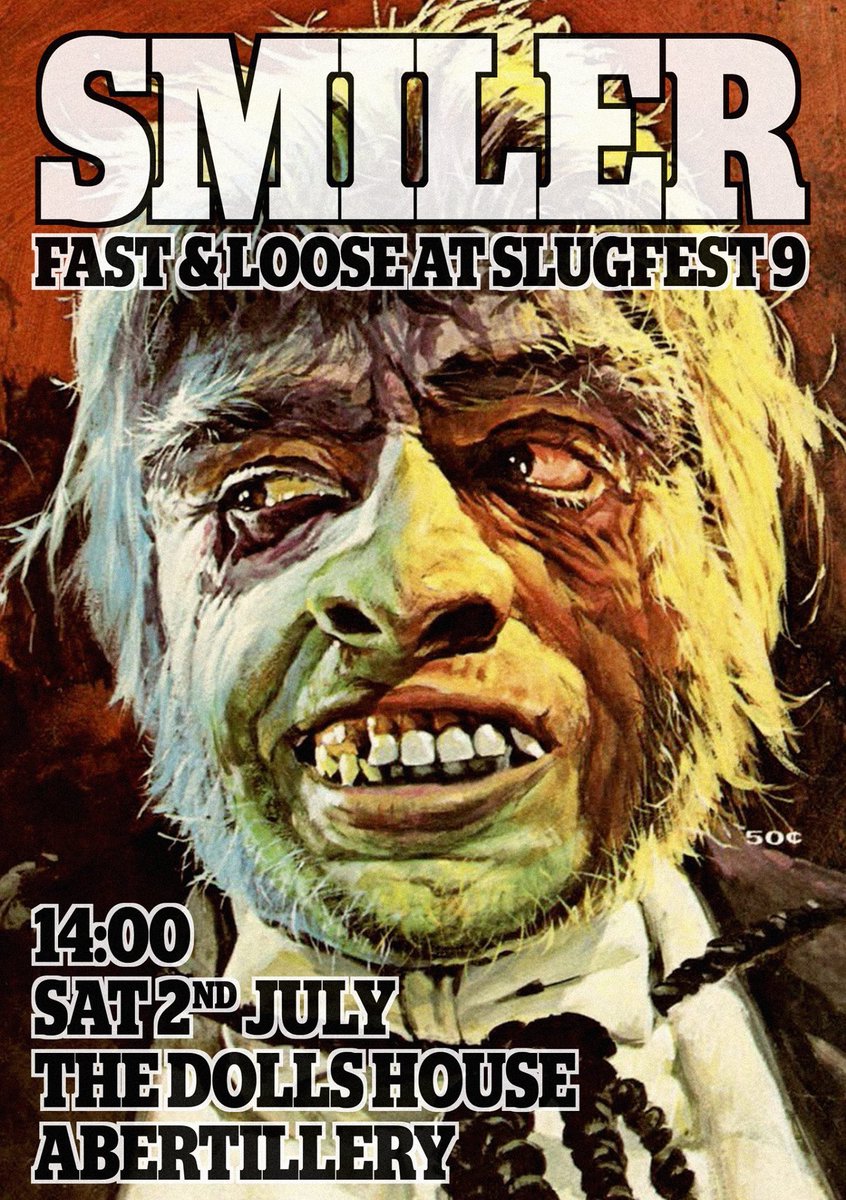 Next Show!!! The mighty <a href="/SlugfestWales/">Slugfest 10</a> #Abertillery #Punk #Rock #Glunkocalypse with <a href="/TheSickLivers/">The Sick Livers</a> &amp; many more!