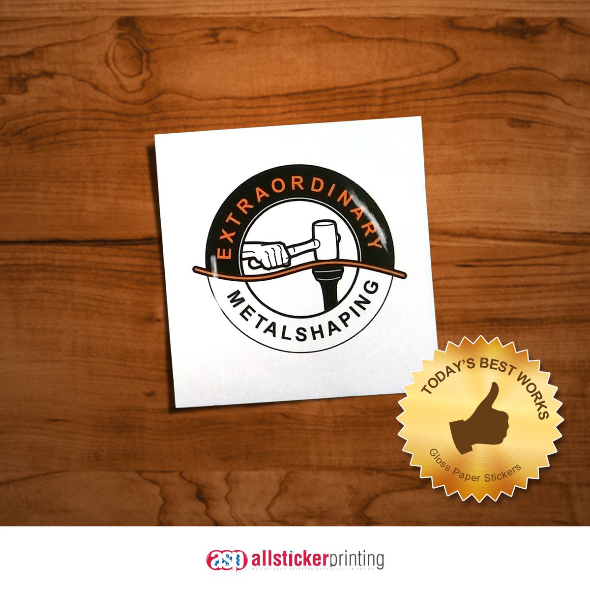 AllStickerPrint's tweet image. Extraordinary Metalshaping #GlossPaperSticker | 60mm
Have 100 #stickers for $29 only, . goo.gl/7Rz3w1