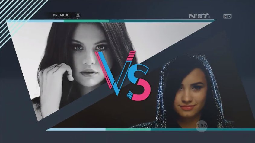 BreakoutNET's tweet photo. Here we go! Selena Gomez 'vs' Demi Lovato! Ayo guys, siapa pilihan kalian?? #BreakoutNETUpdate https://t.co/jWkdhuO3XH