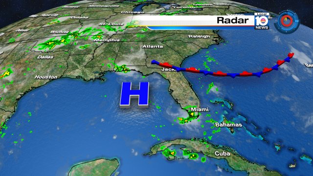 More afternoon storms possible today along the sea breeze @TrentAricTV has your forecast this morning on Local 10. https://t.co/Tr8KtwSIUz