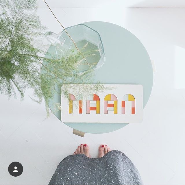 Prachtige foto van een van onze naampuzzels! #instagram #naampuzzel #giftidea #baby #kids #parents #kraamcadeau