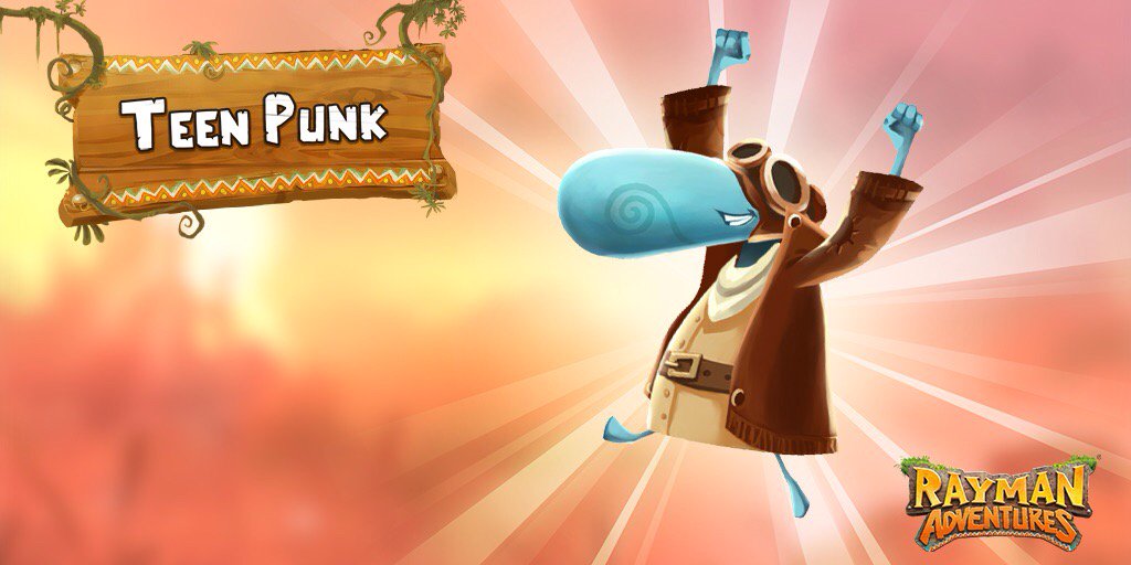 saimshah_2000's tweet photo. Totally rocking it as Teen Punk in #RaymanAdventures! https://t.co/CHgv3WzHa5 https://t.co/smXrSUaXiW