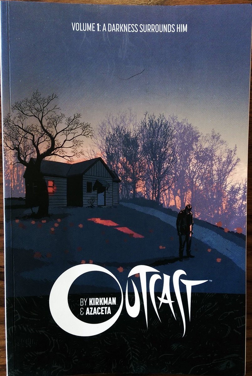 GlasgowLib's tweet photo. If you've been watching @outcastfox give the comic a bash by @RobertKirkman and @PaulAzaceta https://t.co/572jhPRsxe https://t.co/sIr3bPid35
