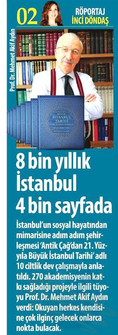 kultur_istanbul's tweet photo. "8 bin yıllık İstanbul 4 bin sayfada" @KararHaber 
#BüyükİstanbulTarihi https://t.co/3DkQOBUuku