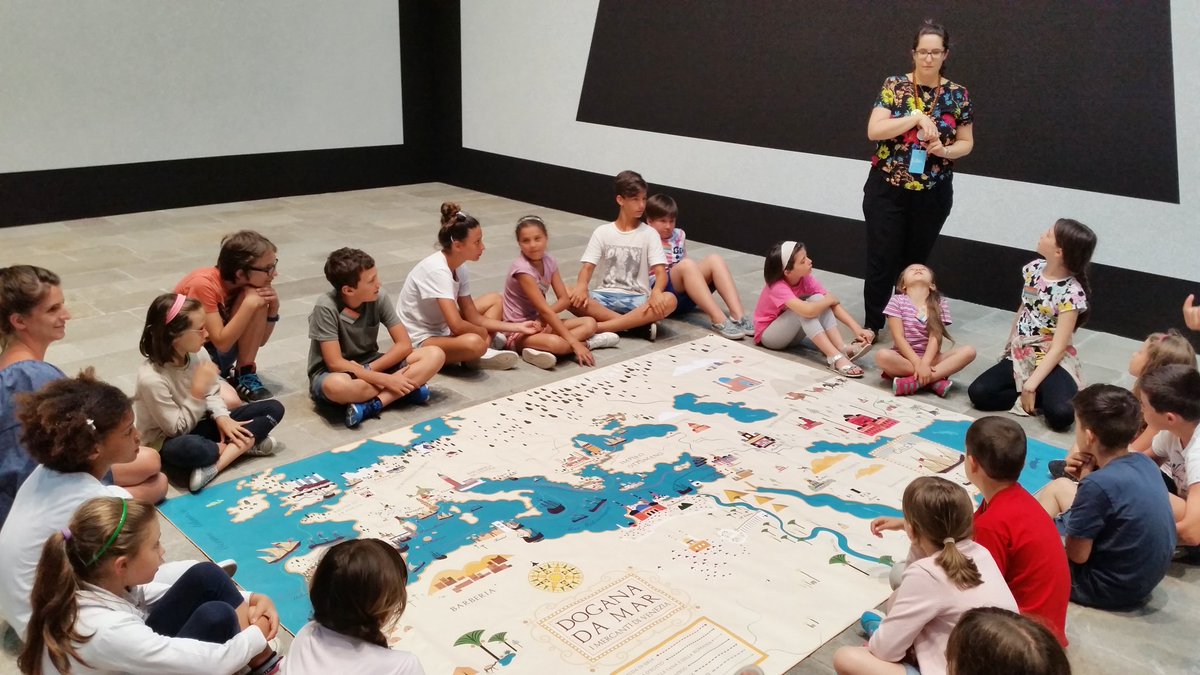 Pronti a imbarcarvi? 
Oggi presentiamo il nuovo atelier didattico "I mercanti di Venezia" a #PuntaDellaDogana