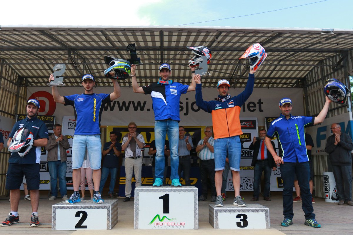 . <a href="/OutsidersYamaha/">Outsiders Yamaha</a> wins the Rand Auvergne 2016, leading home a stacked field of 480 riders #YamahaRacing #WR250F