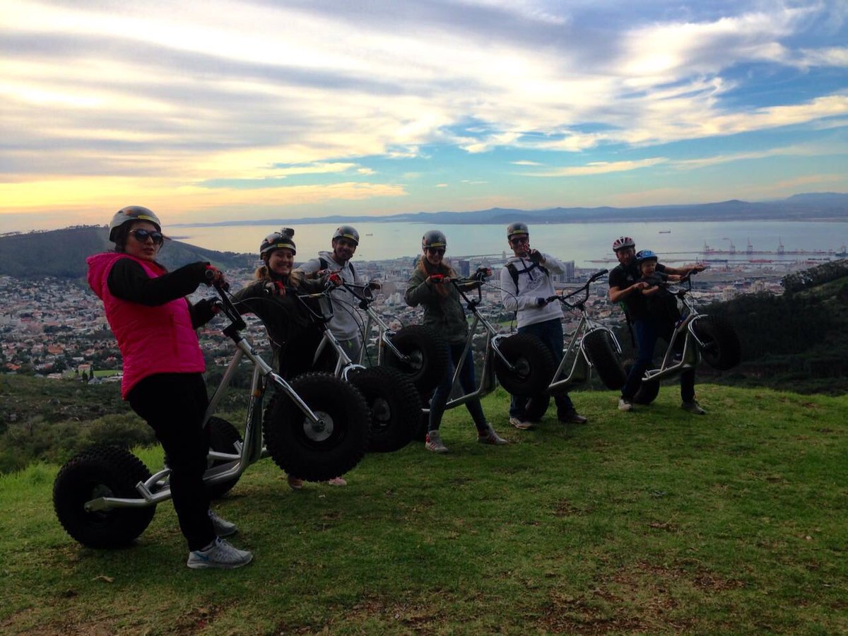 Unforgettable day with <a href="/ScootoursCT/">Scootours Cape Town</a> and a reminder of how lucky we are to live in Cape Town. 😄✌🏽️❤️