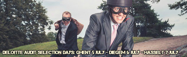 #Deloitte Audit Selection Days. FEB 2016 graduates invited to register. deloitte.com/be/audit-day #FEBKULeuven