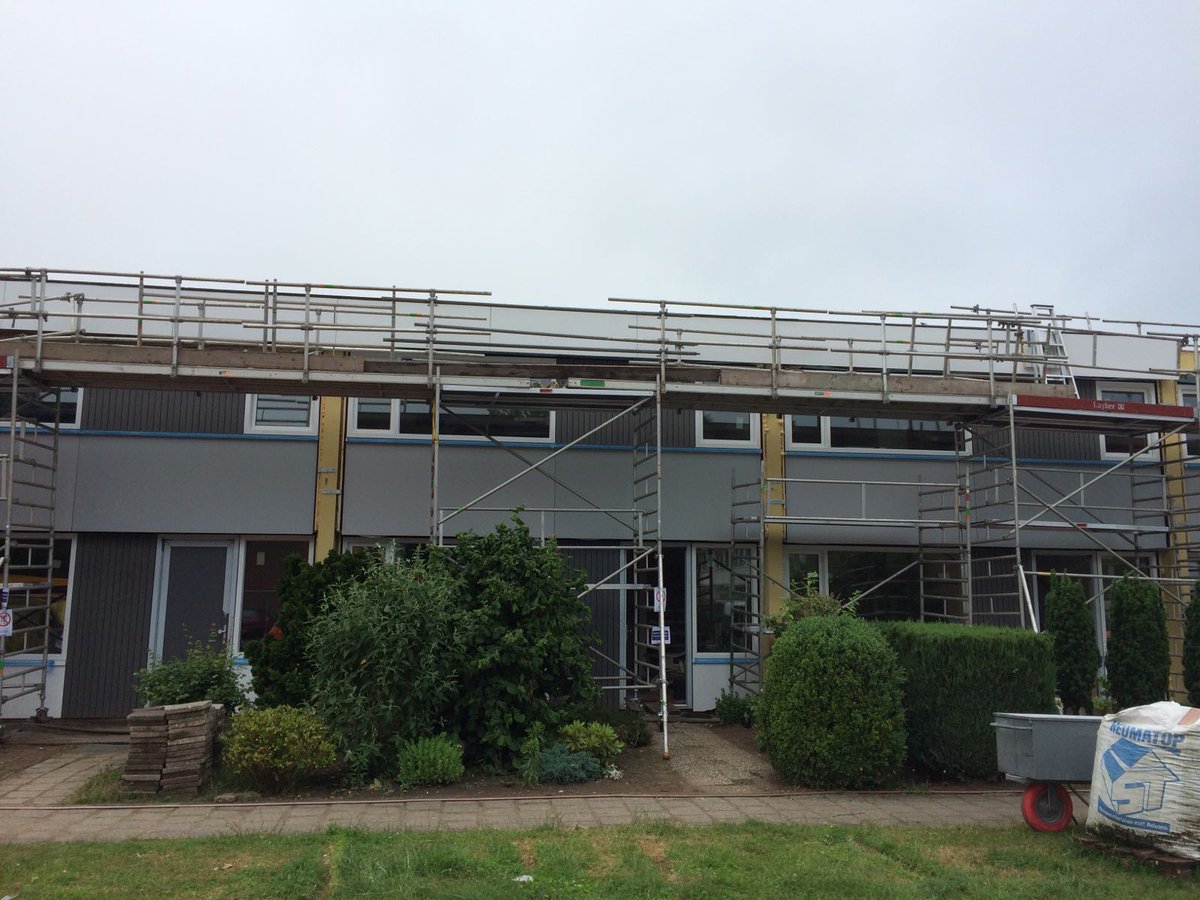 Twinson gevelbekleding <a href="/Deceuninck/">Deceuninck</a> via Gevelelementen Noord-Holland.36 won. De Stroomversnelling Emmen. <a href="/ASmartBuild/">Aberson SmartBuild</a>