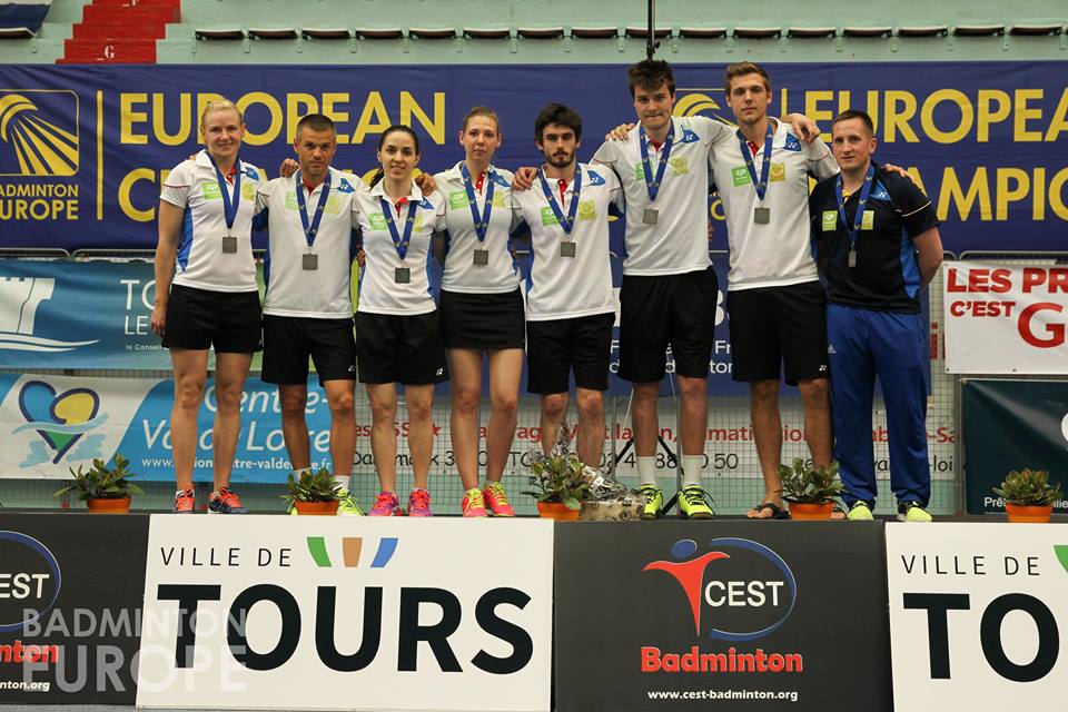 BadmintonESP's tweet photo. 🏸 #ECC16 Bronce europeo para el Recreativo @CBIESLaOrden... y plata para @BeaCorrales - https://t.co/lQjnGgUugu https://t.co/sR3GkuYgrb