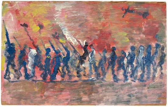 AbstractFiles's tweet image. Buffalo Soldiers (1993) purvisyoung.com/Artwork-Detail…

Purvis Young
