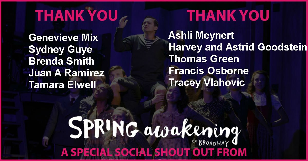 SpringBway's tweet image. AMAZING Kickstarter supporters - THANK YOU THANK YOU THANK YOU! #notgone