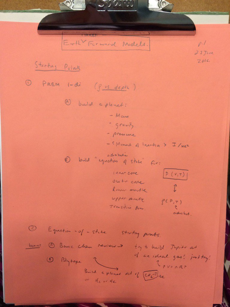 mineralphys's tweet photo. tutorial preview --my notes #cider2016 @CIDER_DeepEarth https://t.co/H5g8eVPPLn