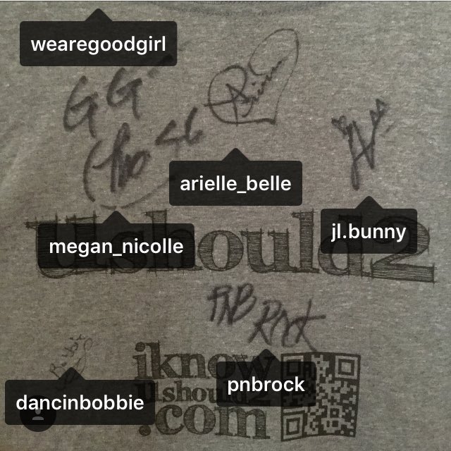 Quing_Dee's tweet photo. They all signed my shirt 😍❤️💙💛💚 #GoodieGang #HH4P #Philly #PNB https://t.co/0Jbzee9UYN