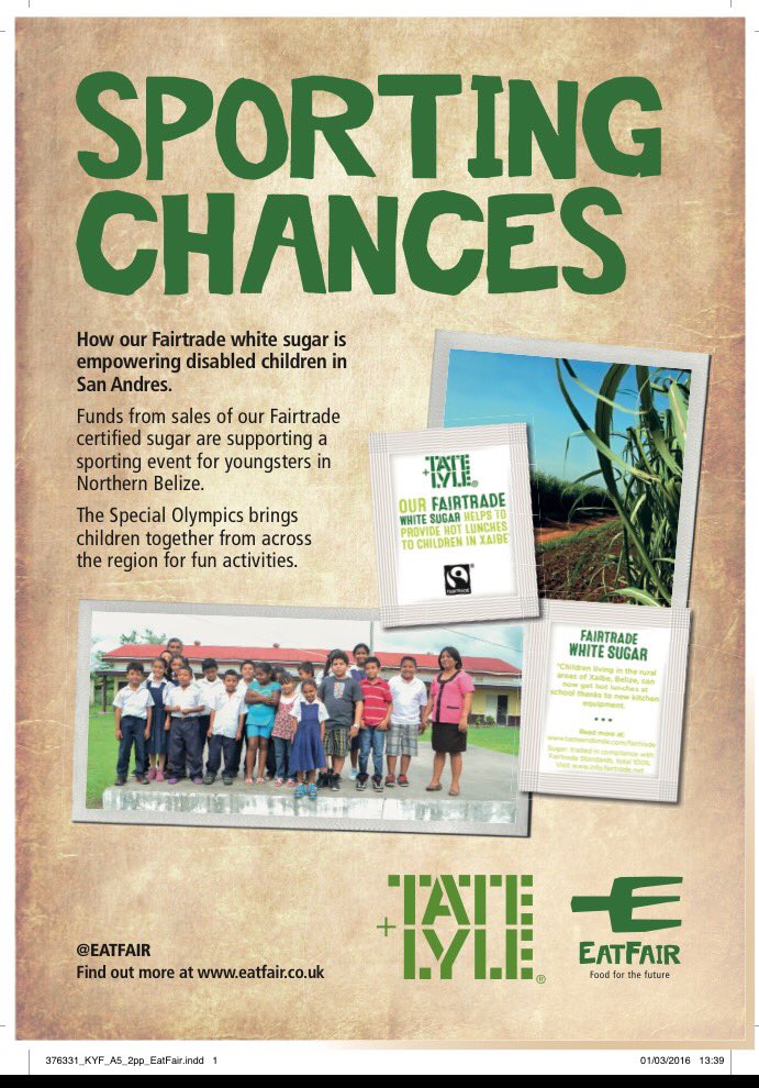 EATFAIR's tweet photo. How is @compassgroupuk supporting youngsters in sport? Find out more @KYF_UK #fairtrade #EATFAIR https://t.co/Ihdw5l7nvc