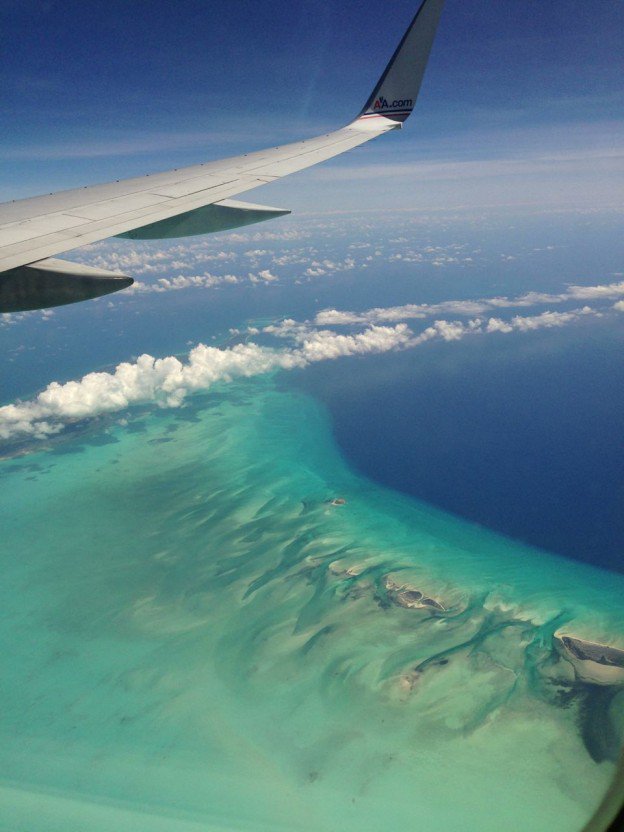 Get your camera ready! Here is an exquisite airplane window shot of #turksandcaicos by @BabbleEditors