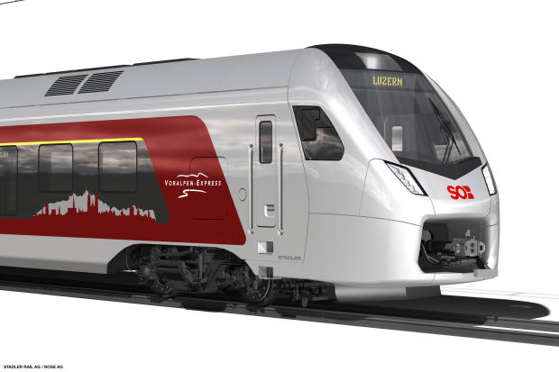 Stadler baut neue Züge für Voralpen-Express buff.ly/294TUfW