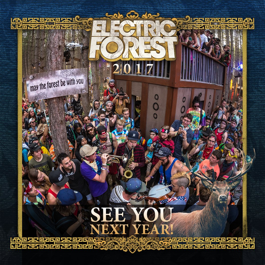 Electric_Forest's tweet image. Thank you #ForestFamily. 2017, or the invention of time travel, cannot come soon enough. #EF2016