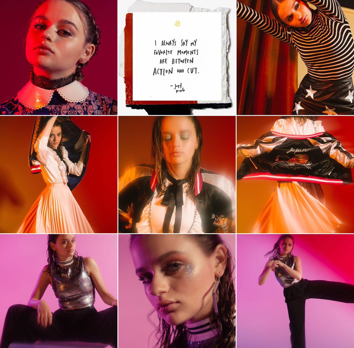 obsessee's tweet photo. Check out our original editorial shoot + interview with @JoeyKingActress over on Instagram ✨ https://t.co/WlPTfZDPku https://t.co/NeIzIFTT0D