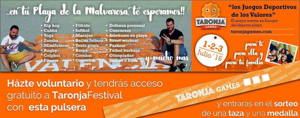 TaronjaGames's tweet photo. ¡ÚNETE A NUESTRO GRUPO DE VOLUNTARIOS! Ingresa  https://t.co/YveSsdWJky y prepárate para ser parte del #TaronjaFest https://t.co/7dojtbpkT9