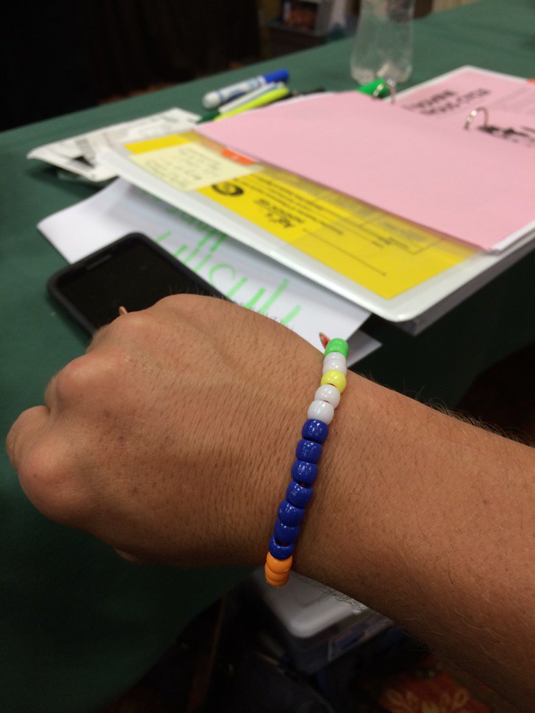 jrheinbuch's tweet photo. Estrus cycle bracelet. #WAAEAgI2 @NAAE @DuPont_News https://t.co/1sn6Gs9GXI