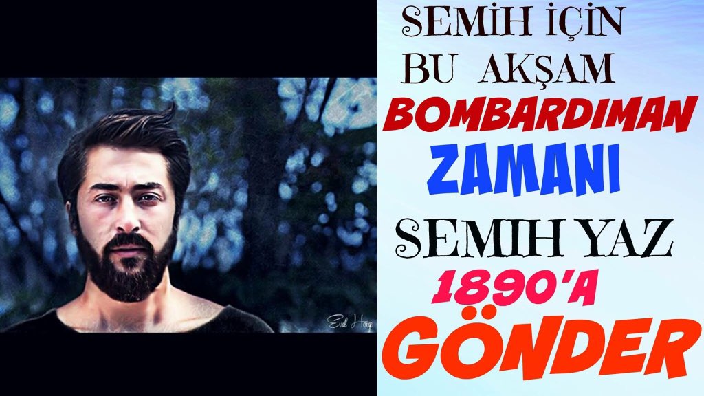 OzturkSemih's tweet photo. 1890aSEMIH YazGönder
tt başladı oylama başladığında bombardıman yapıyoruz 
#Survivor2016 #Survivor #starmetre https://t.co/Ou3tSqrIqS